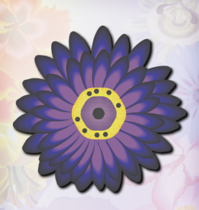 purple black flower