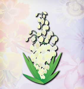 dainty white bell petals